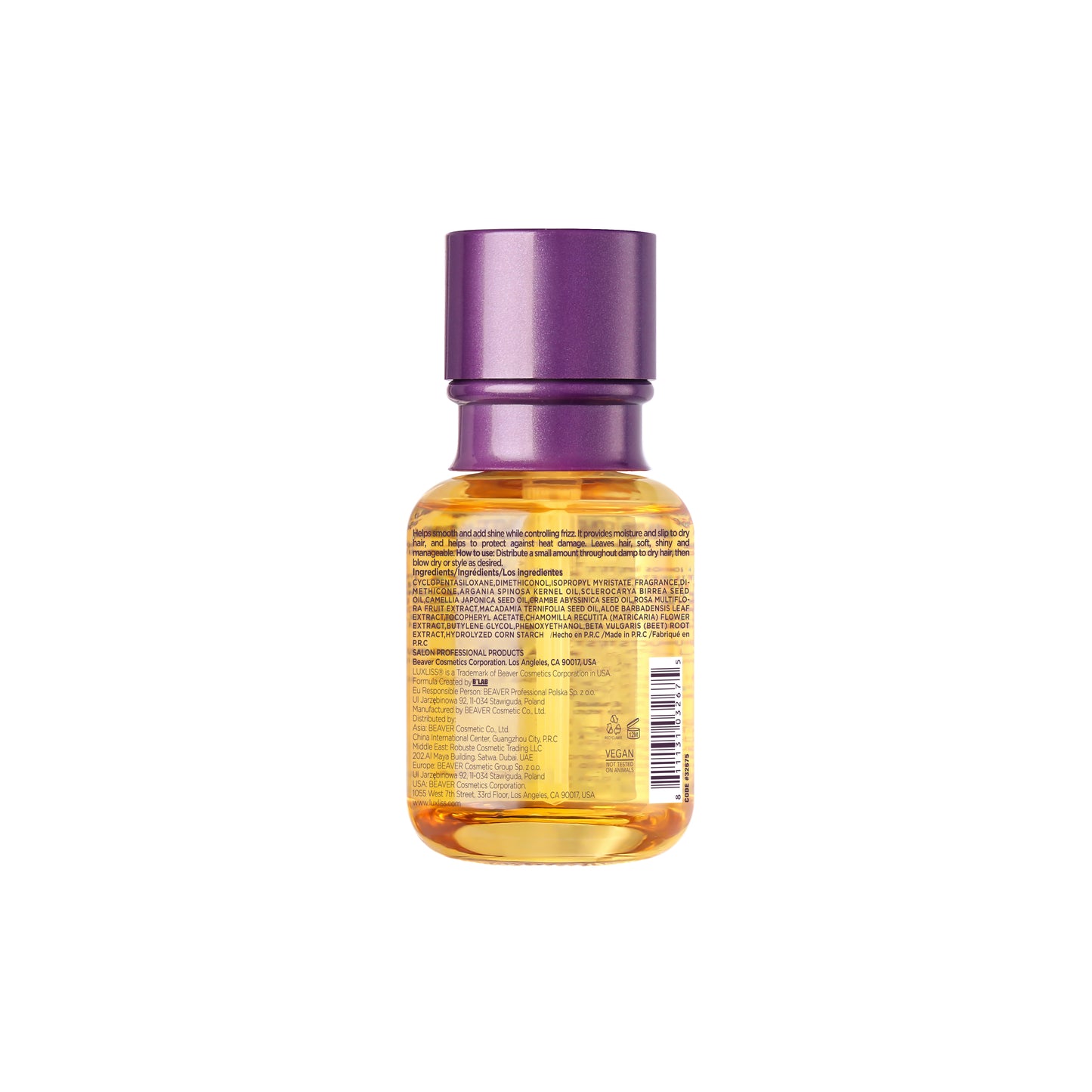 Luxliss Brightening Hair Care Serum