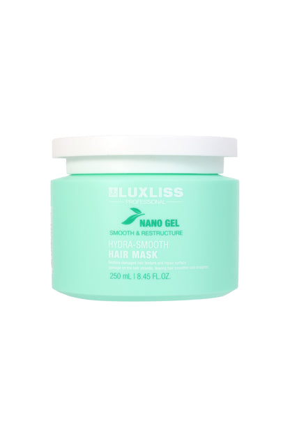 Luxliss Professional Nano Gel Smooth & Restructure Hydra-Smooth Hair Mask 250ml