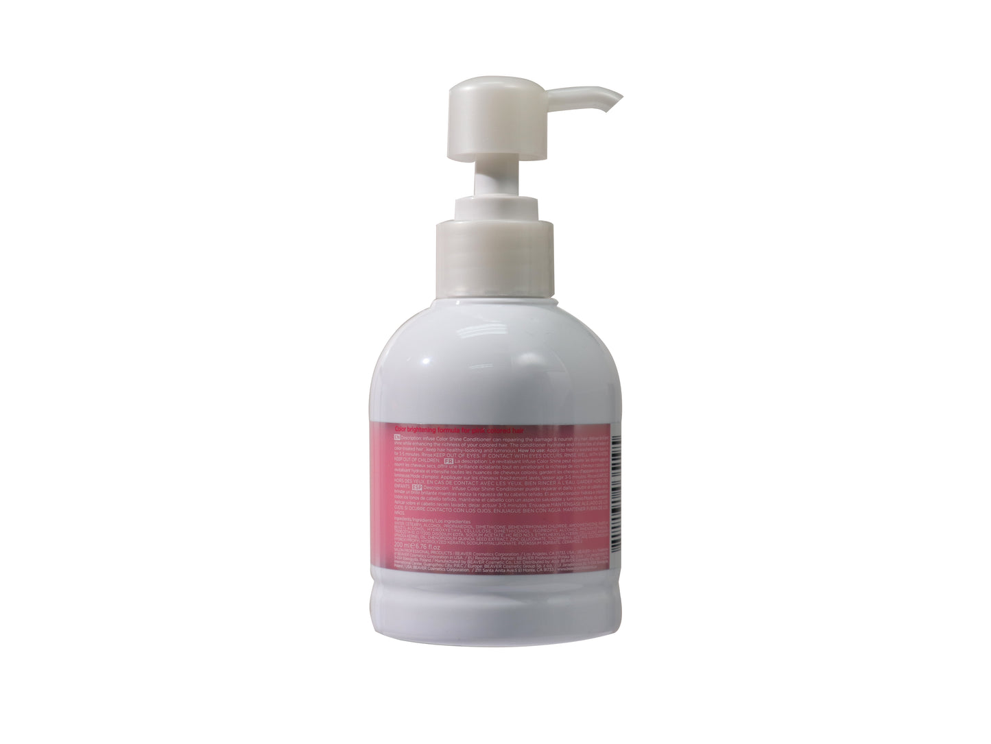 Beaver Professional Pink Infuse Colour Shine Shampoo & Conditioner 200ml