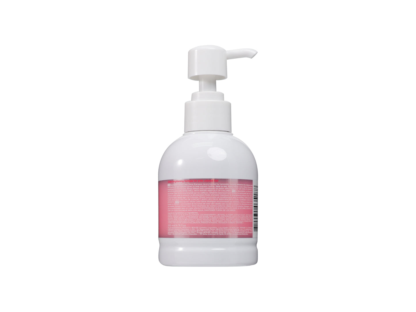 Beaver Professional Pink Infuse Colour Shine Shampoo & Conditioner 200ml