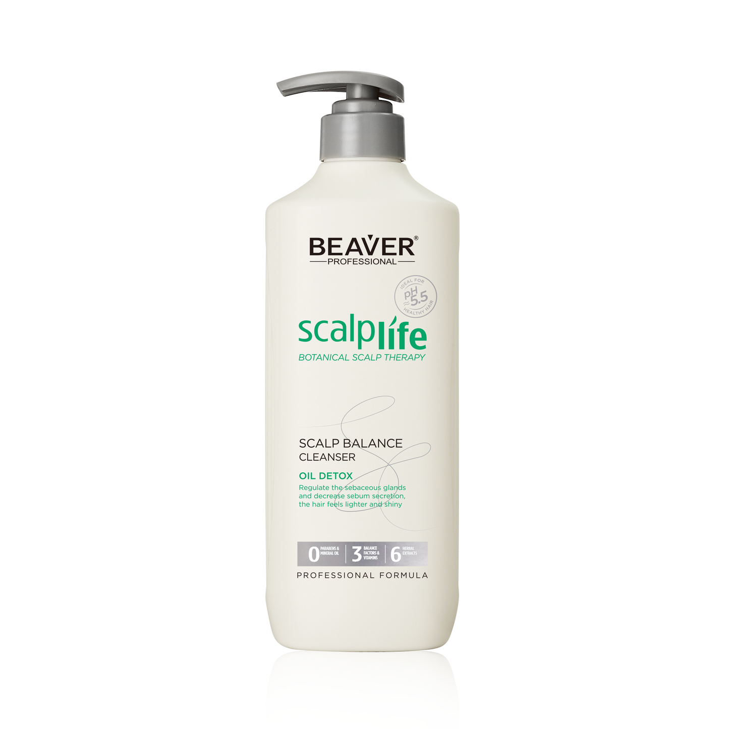 Beaver Professional Oil Detox Scalp Balance Cleanser 600ml