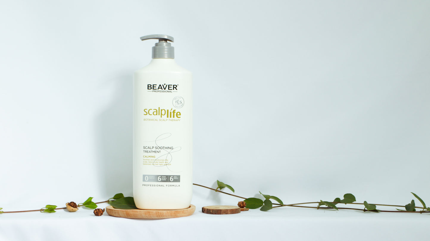 Beaver Professional Calming Scalp Soothing Treatment 600ml